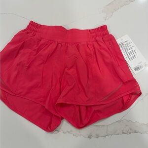lululemon athletica Vivid Pink Athletic Shorts